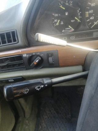 Подрулевой переключатель дворников, MERCEDES BENZ, S-CLASS, W126, M117 E50