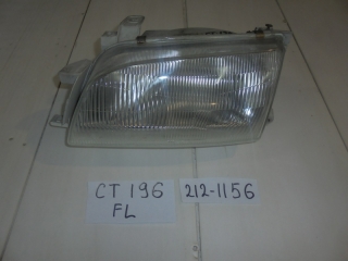 Фара, TOYOTA, CALDINA, CT196, 2C-T, 1994, F, L, 212-1156