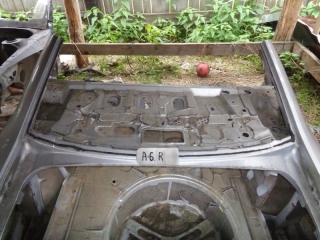 Панель стекла заднего, AUDI, A6, C5, ALF, 1998
