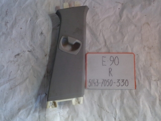 Накладка на стойку, BMW, 3-SERIES, E90, N46B, 2006, R, верх, 5143-7050330