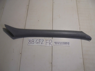 Накладка на стойку, PEUGEOT, 406, 8B, PSA6FZ10LT, 2003, F, R, верх, 9616350877