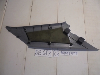 Накладка на стойку, PEUGEOT, 406, 8B, PSA6FZ10LT, 2003, R, R, верх, 9616352577