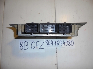 Блок управления двигателем, PEUGEOT, 406, 8B, PSA6FZ10LT, 2003, 9646573080