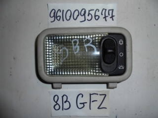 Светильник салона, PEUGEOT, 406, 8B, PSA6FZ10LT, 2003, R, 9610095677