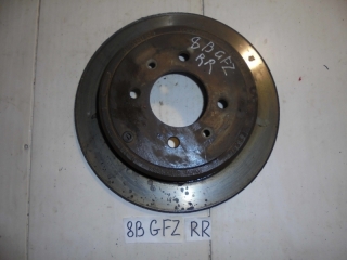 Диск тормозной, PEUGEOT, 406, 8B, PSA6FZ10LT, 2003, R, R