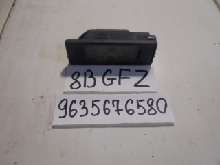 Подсветка заднего номера, PEUGEOT, 406, 8B, PSA6FZ10LT, 2003, 9635676580