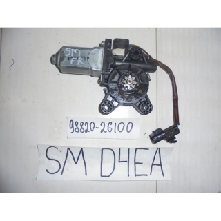 Мотор стеклоподъемника, HYUNDAI, SANTA FE CLASSIC , SM, D4EA, 04.2007 - 04.2013, F, R, 98820-26100