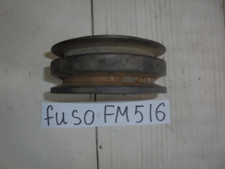 Шкив коленвала, MITSUBISHI, FUSO, FM516L, 6D15T, 1991