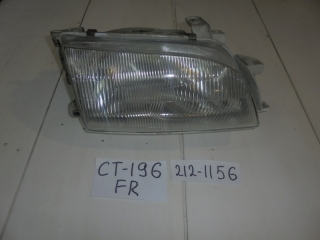 Фара, TOYOTA, CALDINA, CT196, 2C-T, 1994, F, R, 212-1156