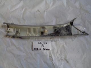 Накладка на стойку, LEXUS, GS430, UZS190, 3UZ-FE, 2006, F, L, верх, 62212-30450