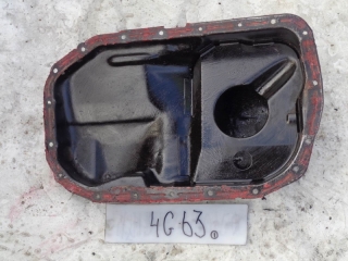 Поддон масляный двигателя, MITSUBISHI, RVR SRXM SPORTS-GEAR, N23W, 4G63, 1994, низ