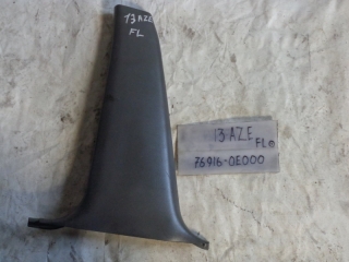 Накладка на стойку, NISSAN, BLUEBIRD, HNU13, SR20DE, 1992, L, низ, 76916-0E000