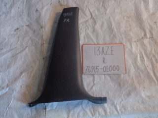 Накладка на стойку, NISSAN, BLUEBIRD, HNU13, SR20DE, 1992, R, низ, 76915-0E000