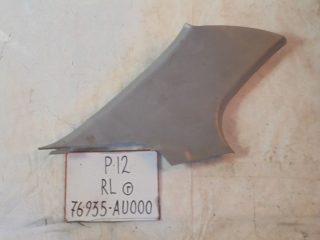 Накладка на стойку, NISSAN, PRIMERA, P12, QG18DE, 2002, R, L, верх, 76935-AU000