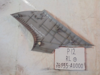 Накладка на стойку, NISSAN, PRIMERA, P12, QG18DE, 2002, R, L, верх, 76935-AU000