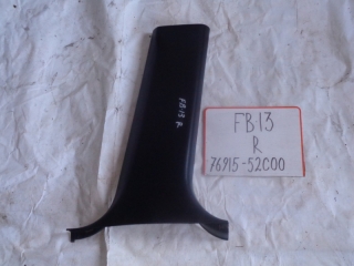 Накладка на стойку, NISSAN, SUNNY, FB13, GA13DS, 1990-1993, R, низ, 76915-52C00