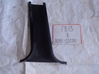 Накладка на стойку, NISSAN, SUNNY, FB13, GA13DS, 1990-1993, R, низ, 76915-52C00