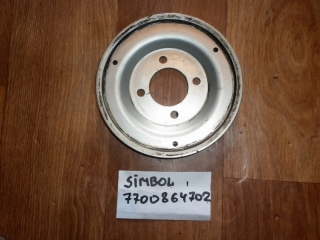 Шкив коленвала, RENAULT, SYMBOL, LB, K7JA700, 2008, 7700 864 702