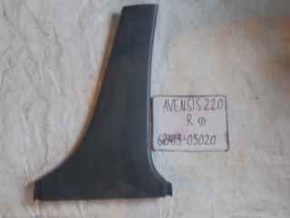 Накладка на стойку, TOYOTA, AVENSIS, T220, 7A-FE, 1998, R, низ, 62413-05020