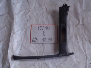 Накладка на стойку, TOYOTA, CAMRY, CV30, 2C-T, 1990, R, верх, 62411-32190