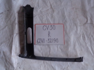 Накладка на стойку, TOYOTA, CAMRY, CV30, 2C-T, 1990, R, верх, 62411-32190