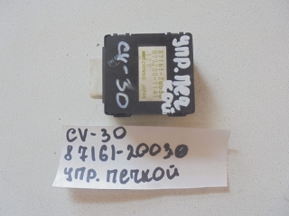 Блок управления климат-контролем, TOYOTA, CAMRY, CV30, 2C-T, 1990, 87161-20030