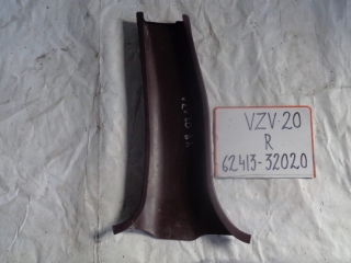 Накладка на стойку, TOYOTA, CAMRY PROMINENT, VZV20, 1VZ-FE, R, низ, 62413-32020