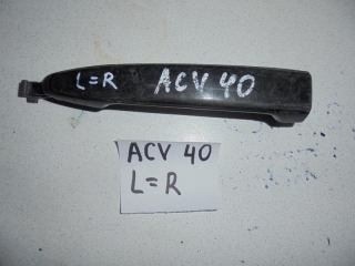 Ручка двери внешняя, TOYOTA, CAMRY, ACV40, 2AZ-FE, 2008, R, L