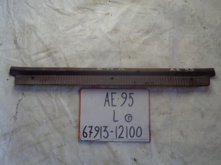 Накладка на порог внутренняя, TOYOTA, COROLLA, AE95, 4A-FE, 89-91, F, L, 67913-12100
