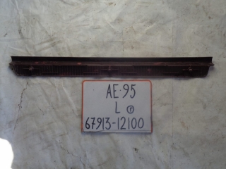 Накладка на порог внутренняя, TOYOTA, COROLLA, AE95, 4A-FE, 89-91, F, L, 67913-12100