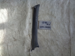 Накладка на стойку, TOYOTA, COROLLA, CE97, 1C, 1987-1991, F, R, верх, 62211-13030
