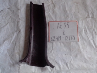 Накладка на стойку, TOYOTA, COROLLA, AE95, 4A-FE, 89-91, R, низ, 62413-12170