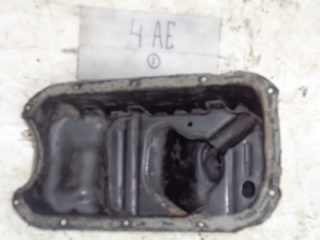 Поддон масляный двигателя, TOYOTA, COROLLA, AE95, 4E-FE, 89-91, низ