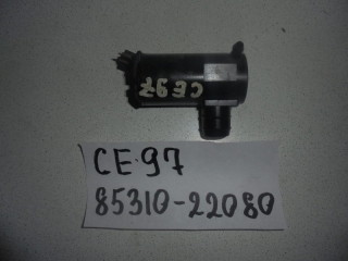 Насос стеклоомывателя, TOYOTA, COROLLA, CE97, 1C, 1987-1991, 85310-22080