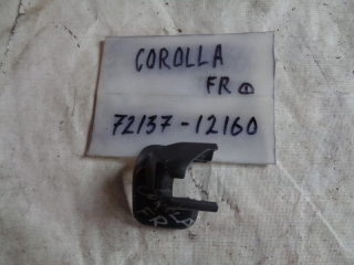 Накладка на салазку сиденья, TOYOTA, COROLLA, ZZE150, 1ZR-FE, 2008, F, R, 72137-12160