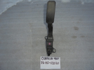 Педаль газа, TOYOTA, COROLLA, ZZE150, 1ZR-FE, 2008, 78110-02020