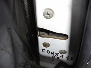 Замок двери, TOYOTA, CORSA, EL43, 5E-FE, 1994, R, R
