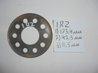 Шайба маховика, TOYOTA, HIACE, RZH102V, 1RZ-E, 2002