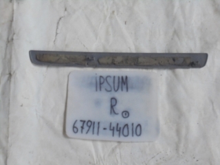 Накладка на порог внутренняя, TOYOTA, IPSUM, SXM10, 3S-FE, 1996, R, R, 67911-44010