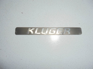 Эмблема, TOYOTA, KLUGER, ACU25, 2AZ-FE, 2002, R