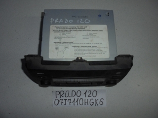 Магнитола, TOYOTA, LAND CRUISER PRADO, GRJ120, 1GR-FE, 2008, 07J7110HGK6