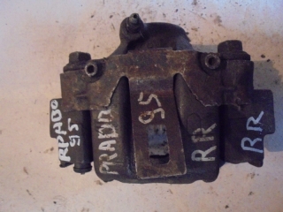 Суппорт тормозной, TOYOTA, LAND CRUISER PRADO, RZJ95, 3RZ-FE, 1999, R, R