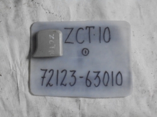 Накладка на салазку сиденья, TOYOTA, OPA, ZCT10, 1ZZ-FE, 2000, 72123-63010