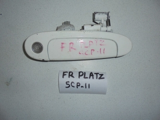 Ручка двери внешняя, TOYOTA, PLATZ, SCP11, 1SZ-FE, 2001, F, R