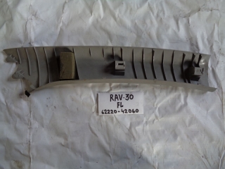 Накладка на стойку, TOYOTA, RAV 4, ACA30, 1AZ-FE, 2011, F, L, верх, 62220-42060