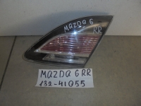 Фонарь в крышку багажника, MAZDA, MAZDA 6, GH, L813, R, R, 132-41055