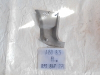 Накладка на стойку, AUDI, 80, B3, PP, 1991, F, L, низ, 893867271
