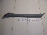 Накладка на стойку, PEUGEOT, 406, 8B, PSA6FZ10LT, 2003, F, L, верх, 9616350977