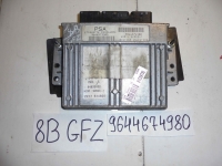 Блок управления двигателем, PEUGEOT, 406, 8B, PSA6FZ10LT, 2003, 9646573080