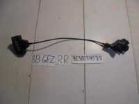 Замок сиденья, PEUGEOT, 406, 8B, PSA6FZ10LT, 2003, R, R, 9638624577